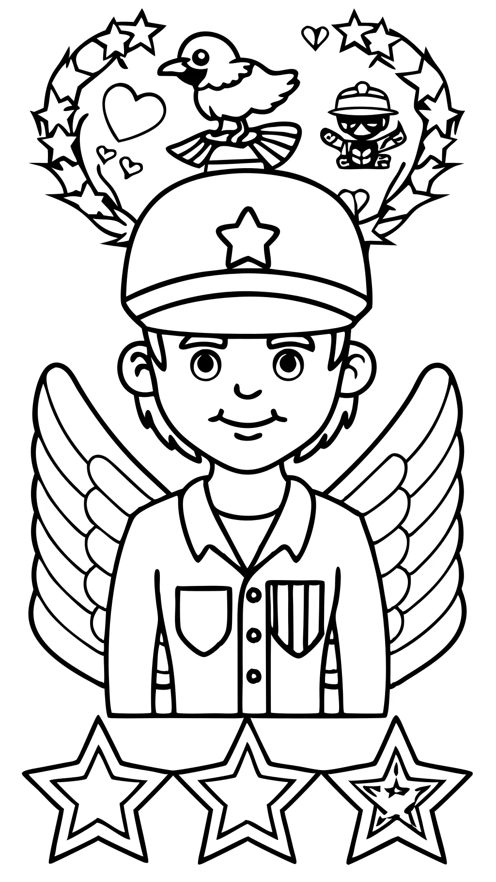 veterans day printable coloring pages